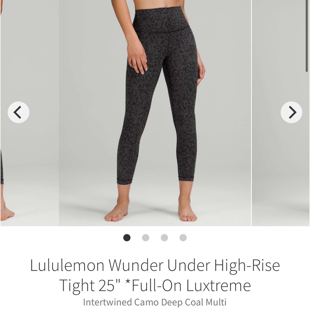 Lululemon leggings size 6